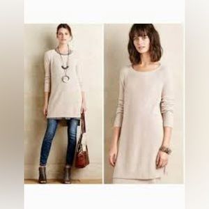 Anthropologie Moth Long Sweater Dress